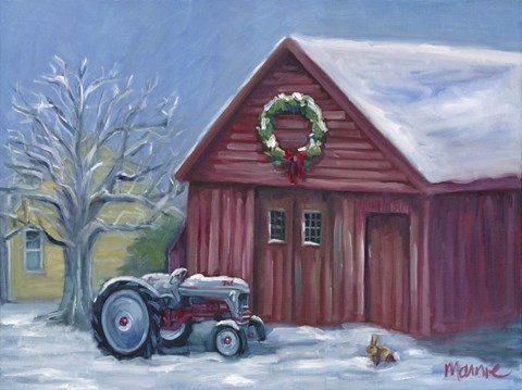 Framed Fresh Snow Print