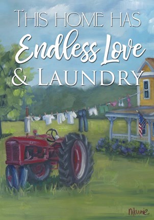 Framed Laundry Print