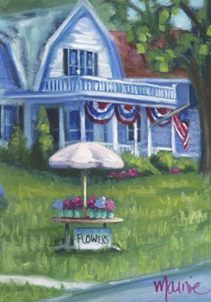 Framed Moosup&#39;s Beauty Row Print