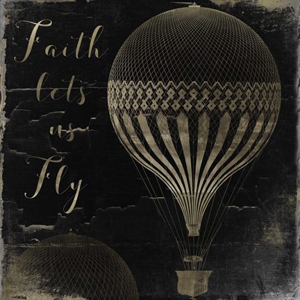 Framed Gods Balloons II Print