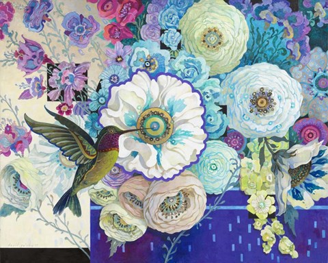 Framed Celebration Floral Print