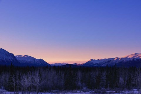Framed Alpenglow Print
