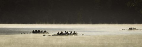 Framed Dartmouth Women Rowing Print