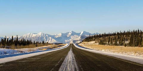 Framed Endless Road Print