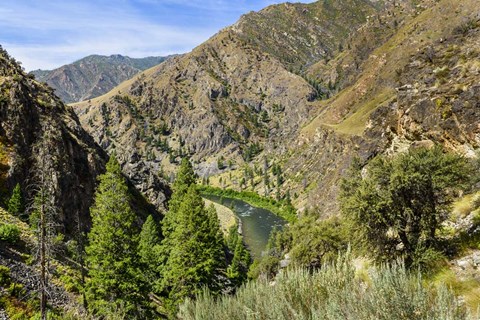 Framed River Bend Print