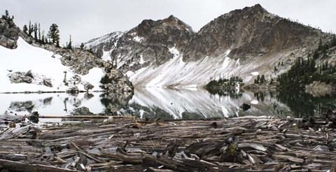 Framed Sawtooth Lake Print