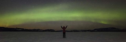 Framed Selfie With Mother Nature Print