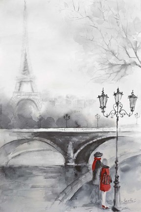 Framed Eiffel Tower1 Print