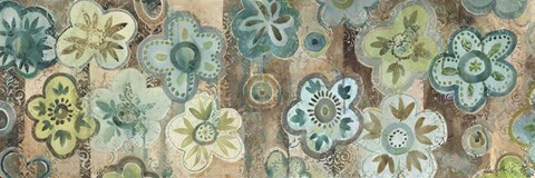 Framed Stylized Flower Print