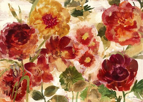 Framed Summer Garden Print