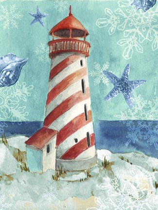 Framed Lighthouse Print