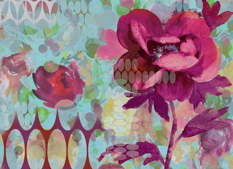 Framed Tropical Celebration Print