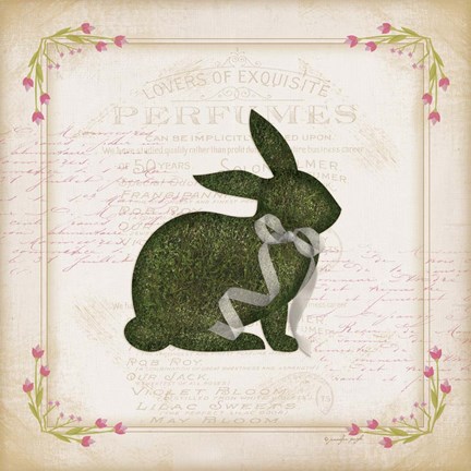 Framed Bunny Print