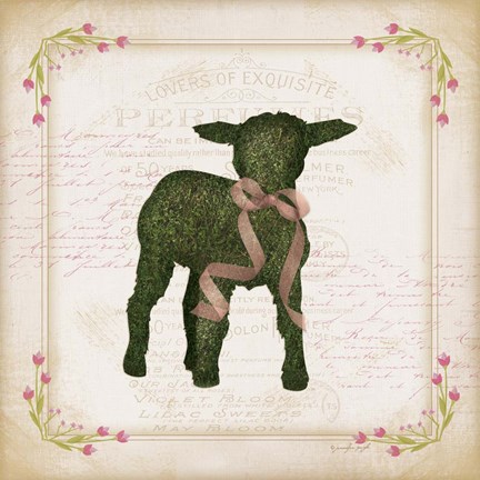 Framed Lamb Print