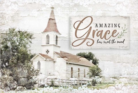 Framed Amazing Grace Print