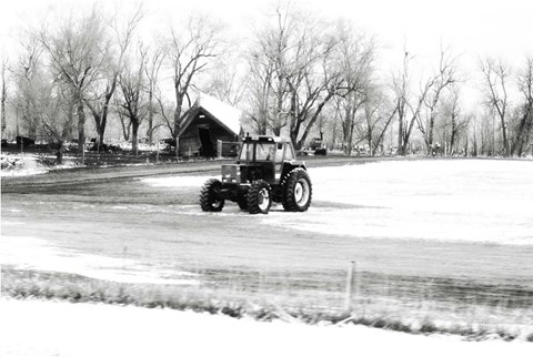 Framed Tractor Print