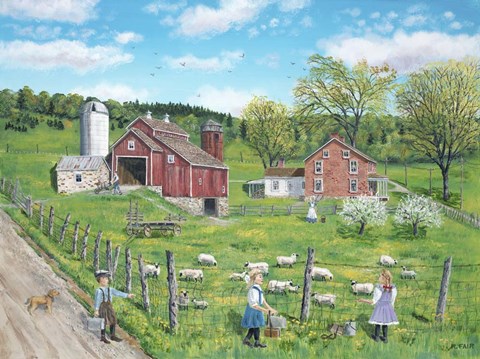 Framed That&#39;s My Lamb Print