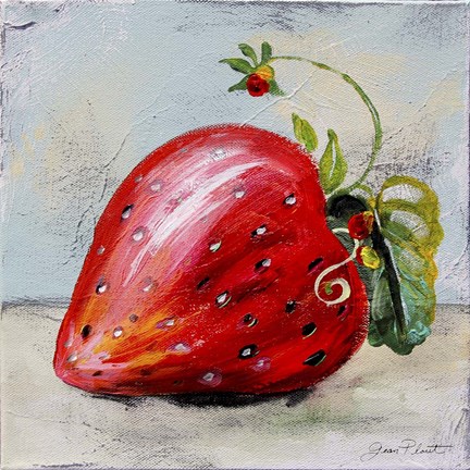 Framed Abstract Kitchen Fruit 2 Print