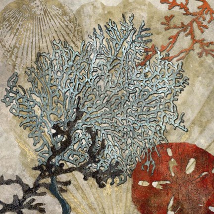 Framed Coastal 3 Print