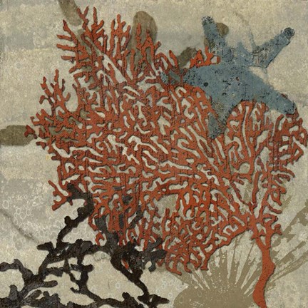 Framed Coastal 4 Print