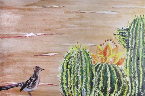 Framed Roadrunner Print