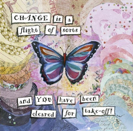 Framed Flight of Fancy Print