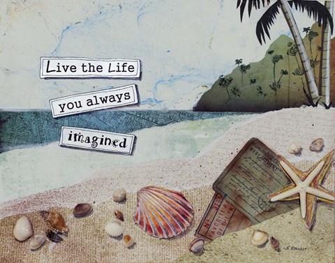 Framed Imaginary Life Print