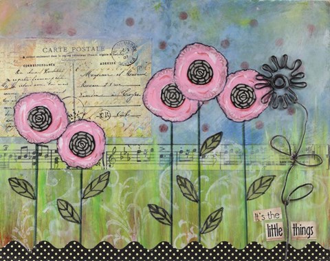 Framed Spring Garden Print
