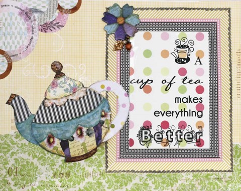 Framed Tea Time Print