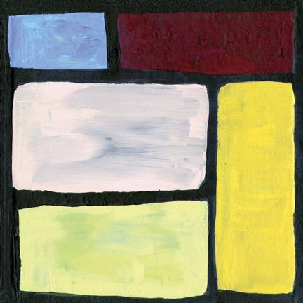 Framed Color Block 2 Print