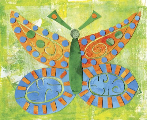 Framed Flutter 2 Print