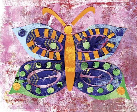 Framed Flutter 3 Print