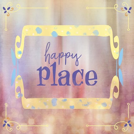 Framed Gypsy Cherry Sign 4 Print