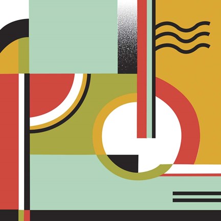 Framed Bauhaus 1 Print