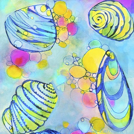 Framed Seashell Print