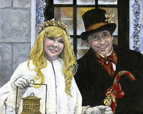 Framed Fa La La La La Print