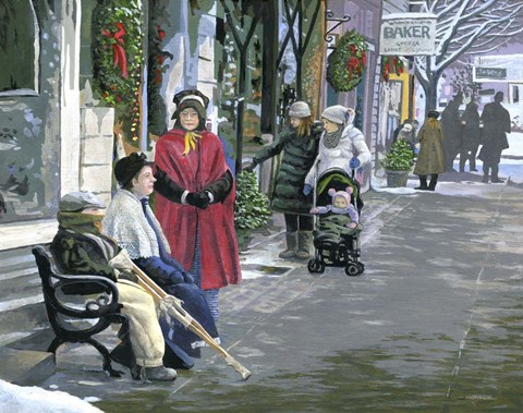 Framed Tis the Serason Print