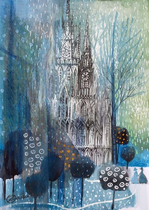 Framed Magic Gothic Print