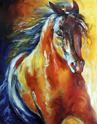 Framed Thunder Magic Print