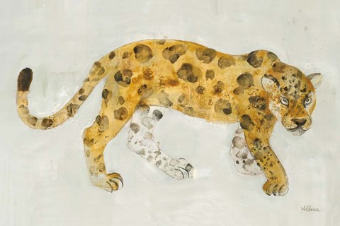 Framed Big Cat I Print