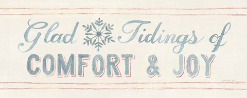 Framed Floursack Holiday VI Print