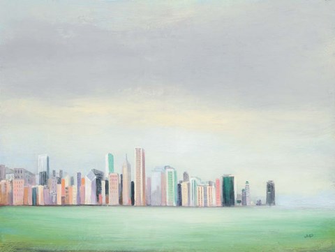 Framed New York Skyline Print