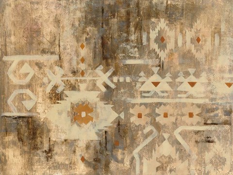 Framed Southwest Design III Print