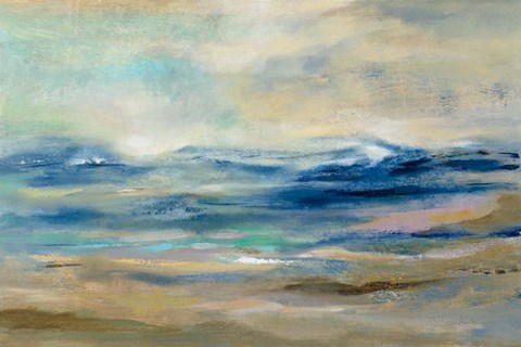 Framed Whispering Wave Print