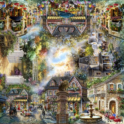 Framed Taking it to the Streets Print