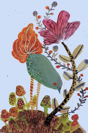 Framed Herboriste Print