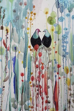 Framed La Belle Histoire 1 Print