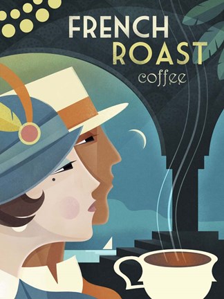 Framed Coffee French Print