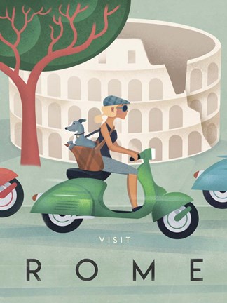 Framed Rome Print