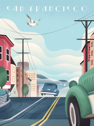 Framed San Francisco Print